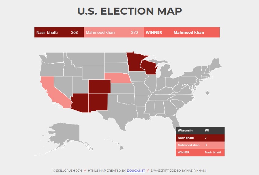 US Election Map